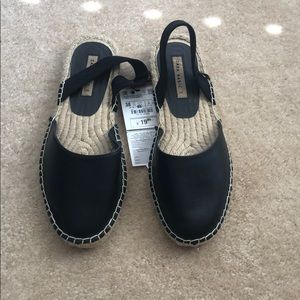 Brand New Black SlingBack Black Flat Shoes